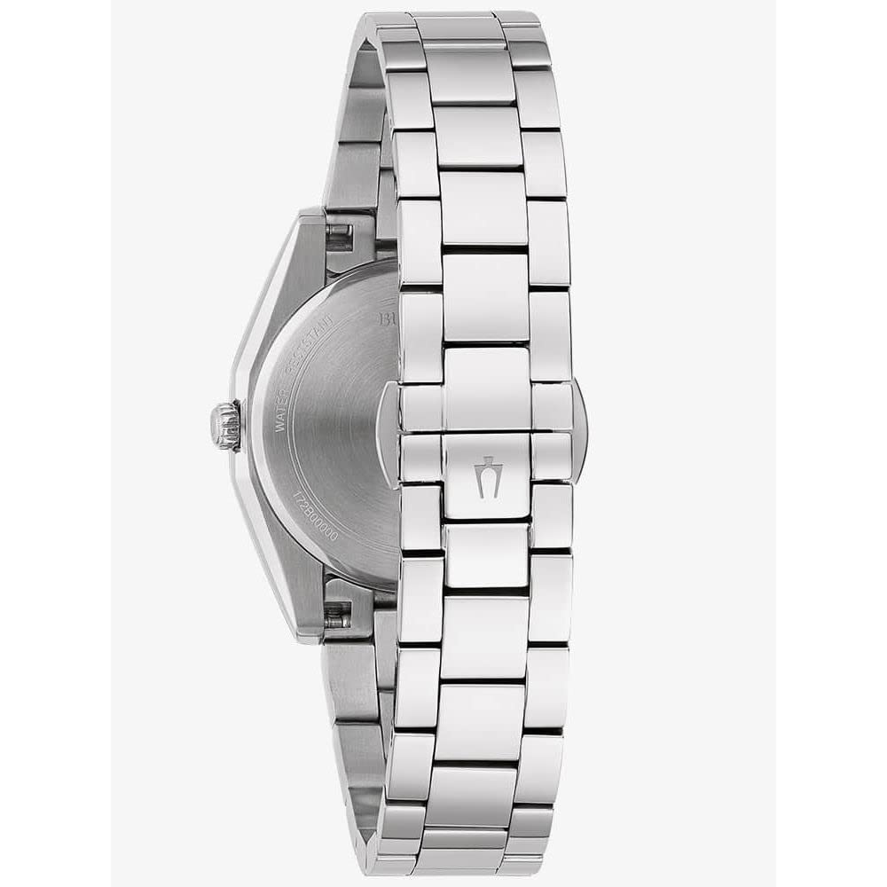 Bulova Orologio Analogico Automatico Donna con Cinturino in Acciaio Inossidabile 96P229