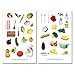 Kochen Sticker Set | Aufkleber Kochbuch | Journal Sticker | Obst und Gemüse Sticker | Bullet Journal Sticker, Sticker Rezepte, Küche