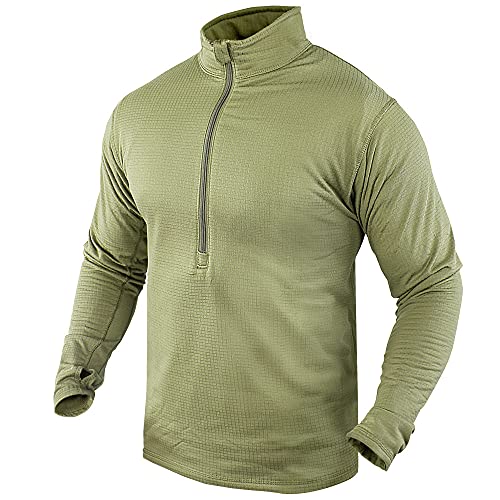 Condor Elite - Base II Zip Pullover Coyote Brown, L