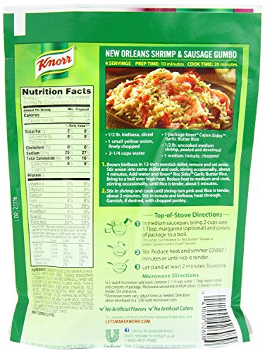 Image of Knorr Cajun Sides, Garlic Butter Rice 5.5 oz