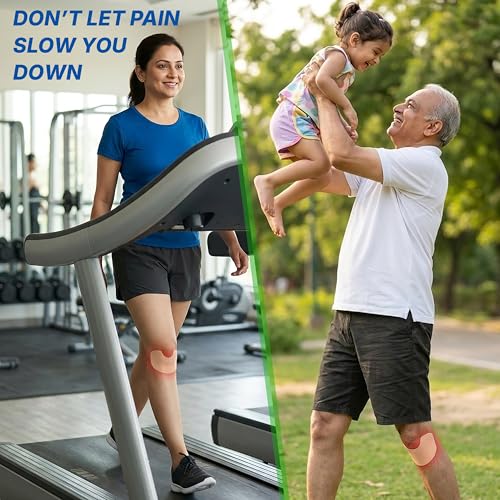 Image of Viopatch Knee Patch for Pain Relief - Pack of 10 | Instant & Long Lasting Relief from Knee Pain | All Natural Ingredients | No Side Effects