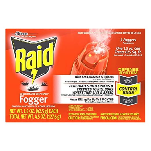 Raid Deep Reach Fogger 4.5 Ounce (Pack of 1)