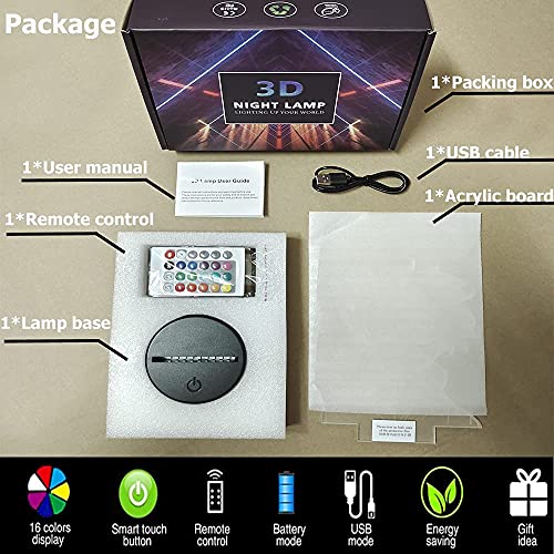 LED Night Light 3D Lilo e Stitch Luci notturne per...