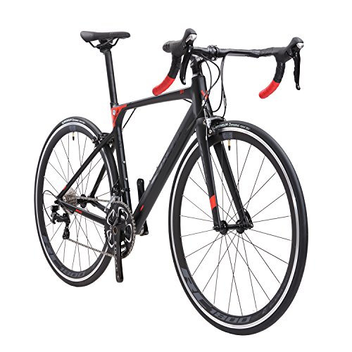 Aluminium Road Bike, SAVADECK R8 700C Carbon Fork Road Bicycle