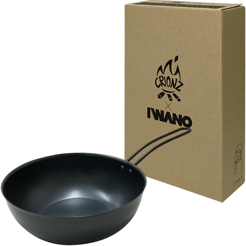【新品未使用】IWANO CRIONZマルチパン 人中華鍋 SF Amazon | 人中華鍋SF 【 CRIONZ クリオンジ × IWANO 】「 とろサーモン