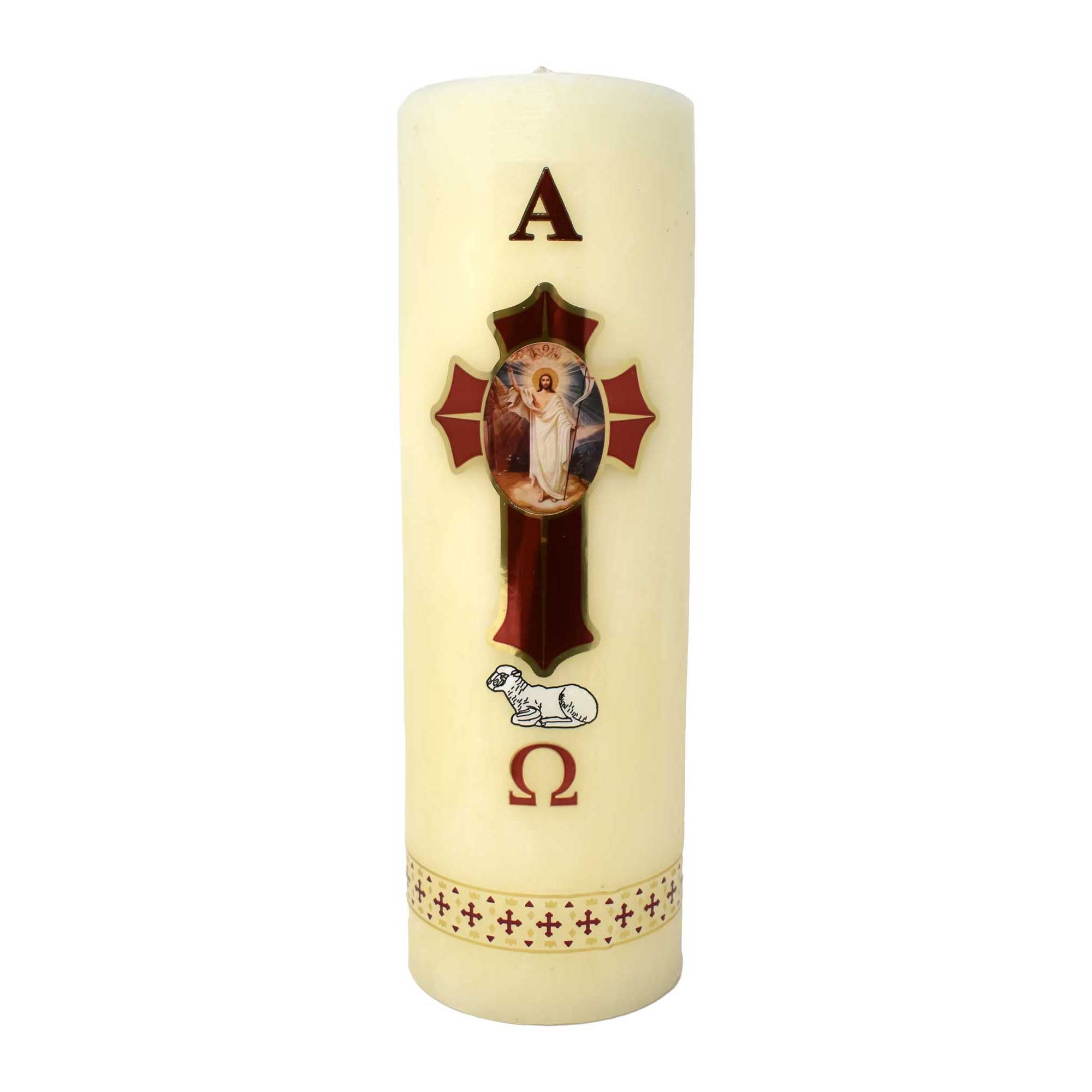 Cirio Pascual Jesus Christ Candle 12