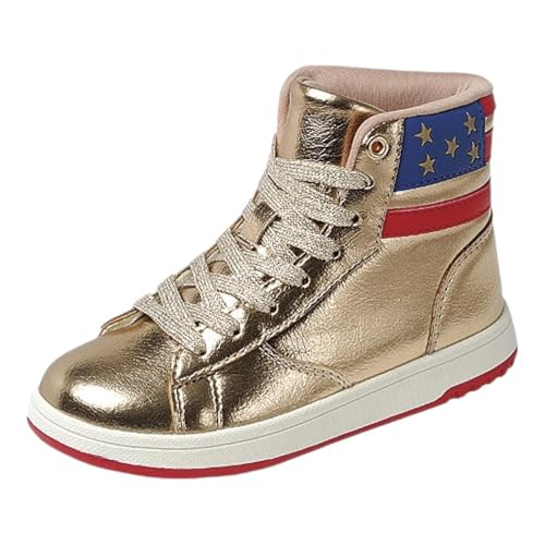 Forever Link Kids Girls High Top Lace Up Fashion Sneakers3