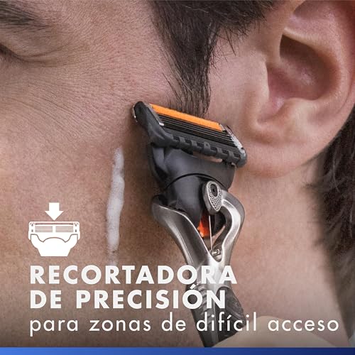 Miniatura 4 de Gillette Proglide Cuchillas de Afeitar Hombre, Pack de 24 | Recambios para Maquinillas de Afeitar Gillette Proglide y Fusion5, con 5 Hojas, Doble Lubricación Y Recortadora de Precisión