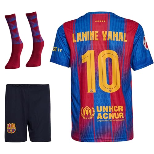 IHIMI Yamal #10 Trikot für Kinder mit Socken – Fan Trikot 2026 – Heim...