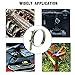 WYSIWYKA 2 Pack T-Bolt Hose Clamps, Stainless Steel Hose Clamp with Reinforcement Spring for Pipe, Turbo Intake Intercooler Clamp Working Range 1.8