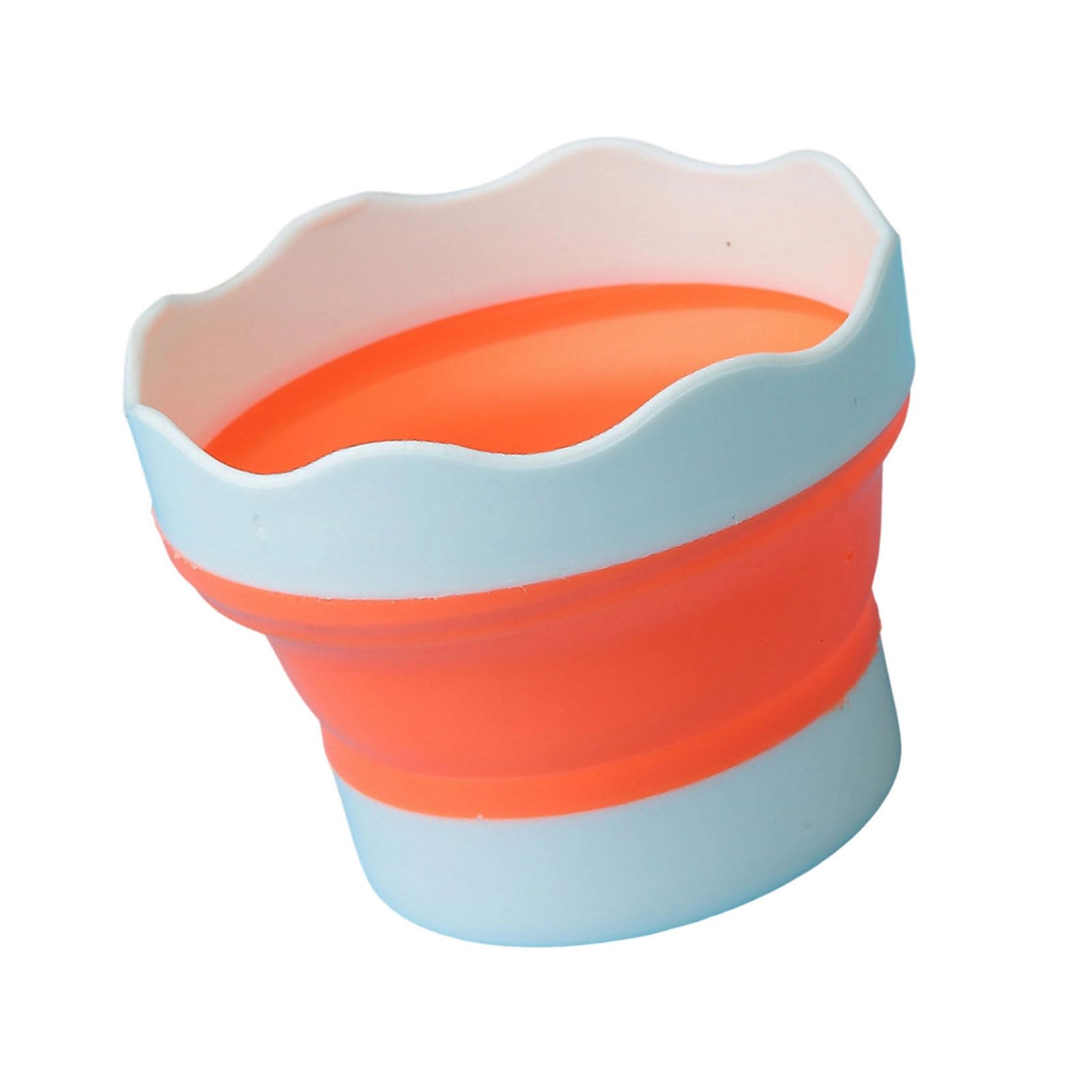 Hsioluted B Foldable Rush Cleaning Container Artist Essential Tool For Outdoor Painting Watercolor Kits Portable Paint Rush Washer Acrylic Paint Mixer