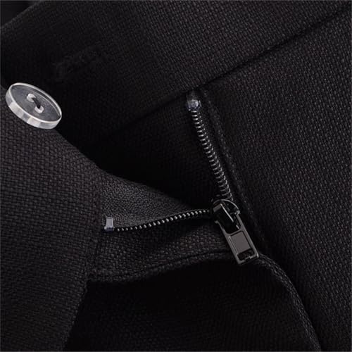 Women's Pants Set with Shoulder Pads Shirt Mid Waist Suit3