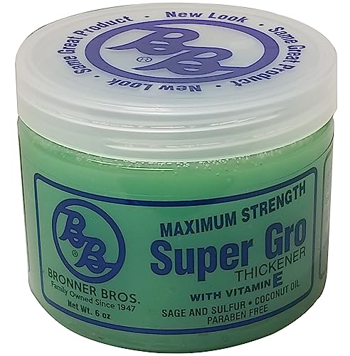 Bronner Bros Super Gro [Maxium-Blue] (Pack of 3)