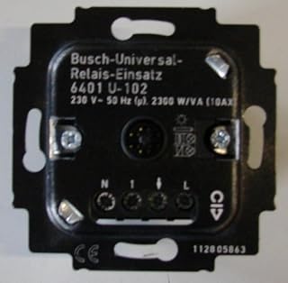 Busch-Jaeger 6401U-102 Busch-Universal-Relais-Einsatz 6401 U-102