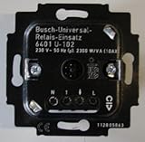 3-Leiter Anschlusstechnik Busch-Jaeger 6401U-102 Busch-Universal-Relais-Einsatz 6401 U-102