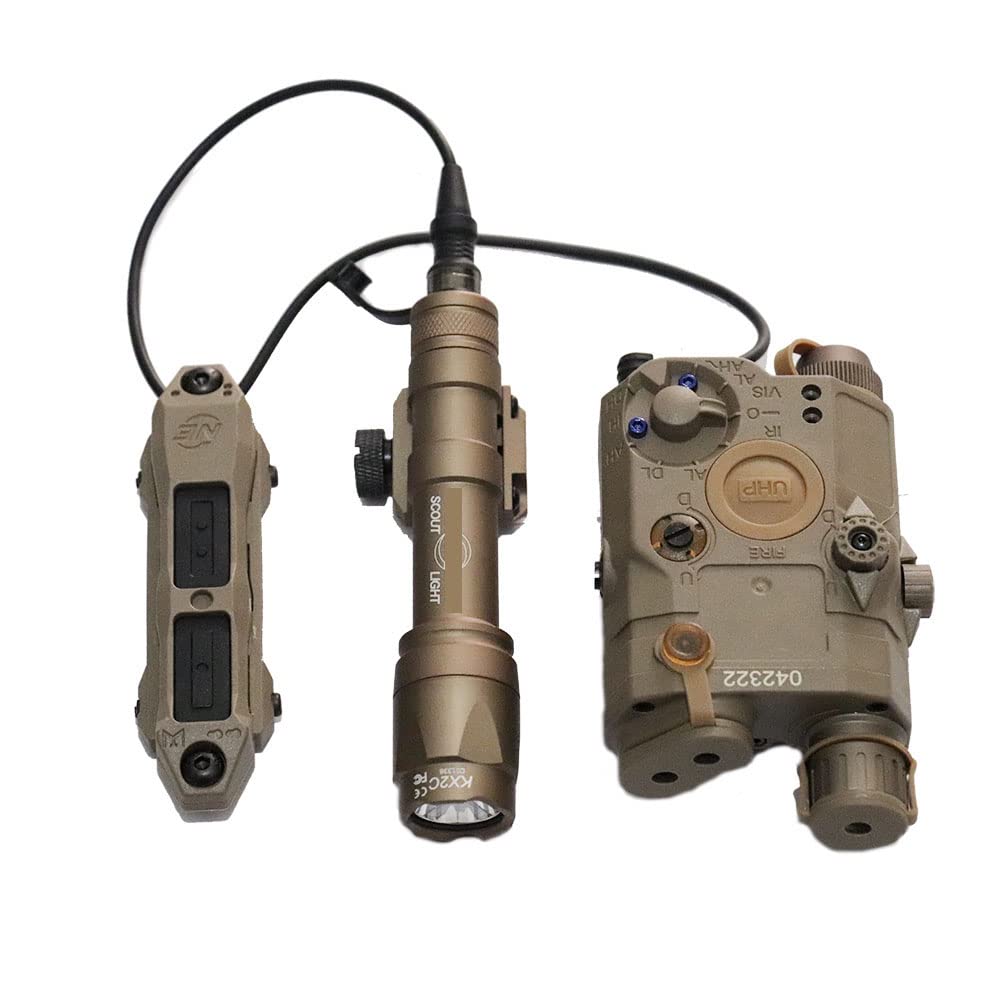 AN/PEQ15 LA5-C & M600C フラッシュライト＆TAPSスイッチ Amazon.co.jp: 【Element airsoft】 AN/PEQ15 LA5-C (ATPIAL-Green