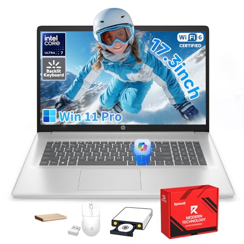 HP 17.3 ^b`XN[m[gp\R - Intel 12-Core Ultra 7 255UA32GB DDR5A1TB SSDAWindows 11 ProAWi-Fi 6ABT 5.4AAI(12gbv)AobNCgtKBACopi