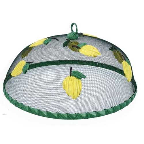 Gisela Graham Lemon Design Mesh Food Cover