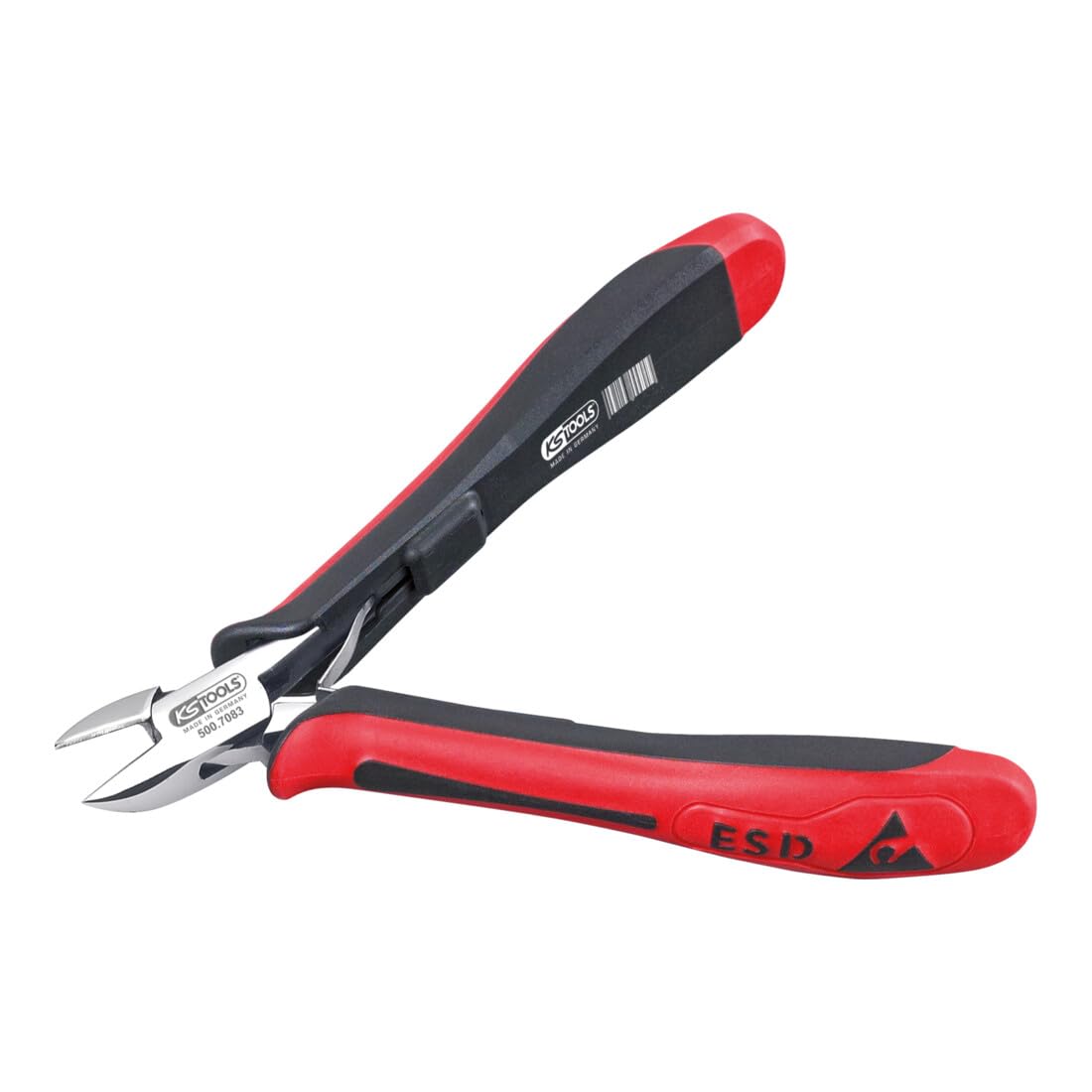 KS Tools 500.7084 Alicate de corte diagonal ESD, 125 mm