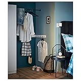 2er Set IKEA BUMERANG Kleiderbügel schwarz