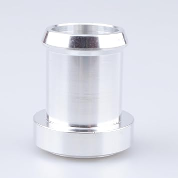 AC PERFORMANCE 1" Weld on Hose Barb Tail Nipple on Bung Weldable Tank Fitting Aluminium