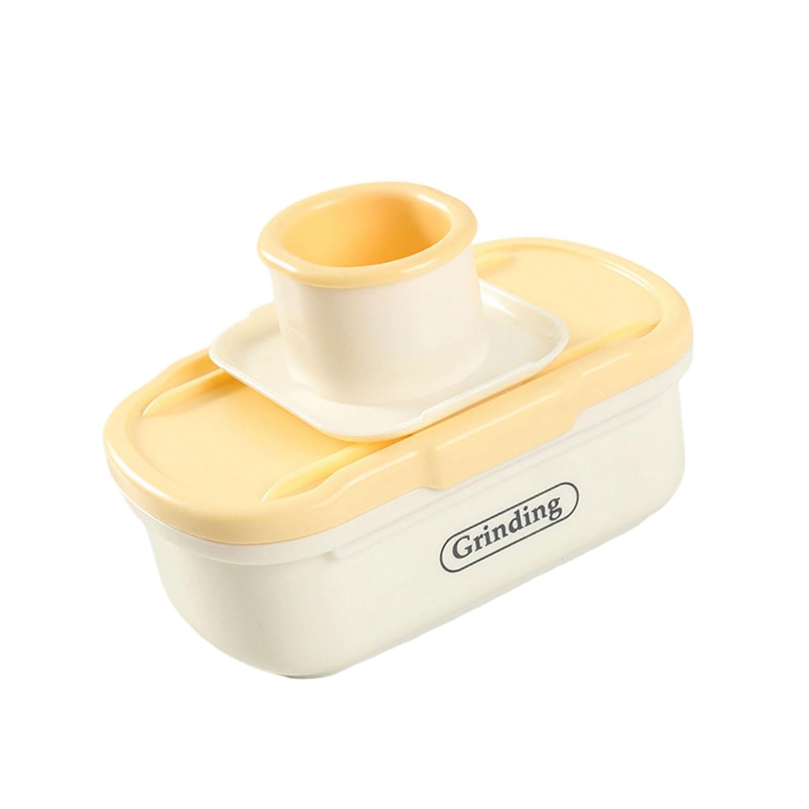 jiingekk Household Manual Garlic Grinder Smasher with Hand Guards Vegetable Grater for Homes Kitchen Restaurant Small Choppers Processor Kitchen Tool