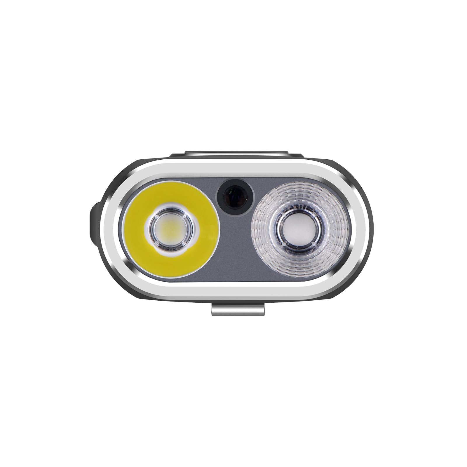 UltraFire Torcia a LED piatta ricaricabile con luce UV e raggio rosso, 1200 lumen, mini torcia tattica con 3 sorgenti luminose, torcia magnetica compatta per lavoro, attività all'aperto, S3