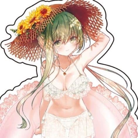 Amazon.co.jp: 白聖女と黒牧師 セシリア アクリルスタンド 原作 水着
