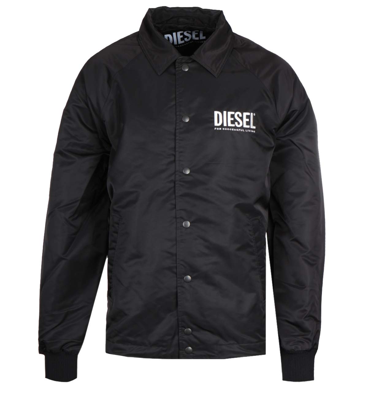DIESEL◇00SVZY-J-AKIO-A-0KAUX/コーチジャケット/XL/ナイロン/BLK