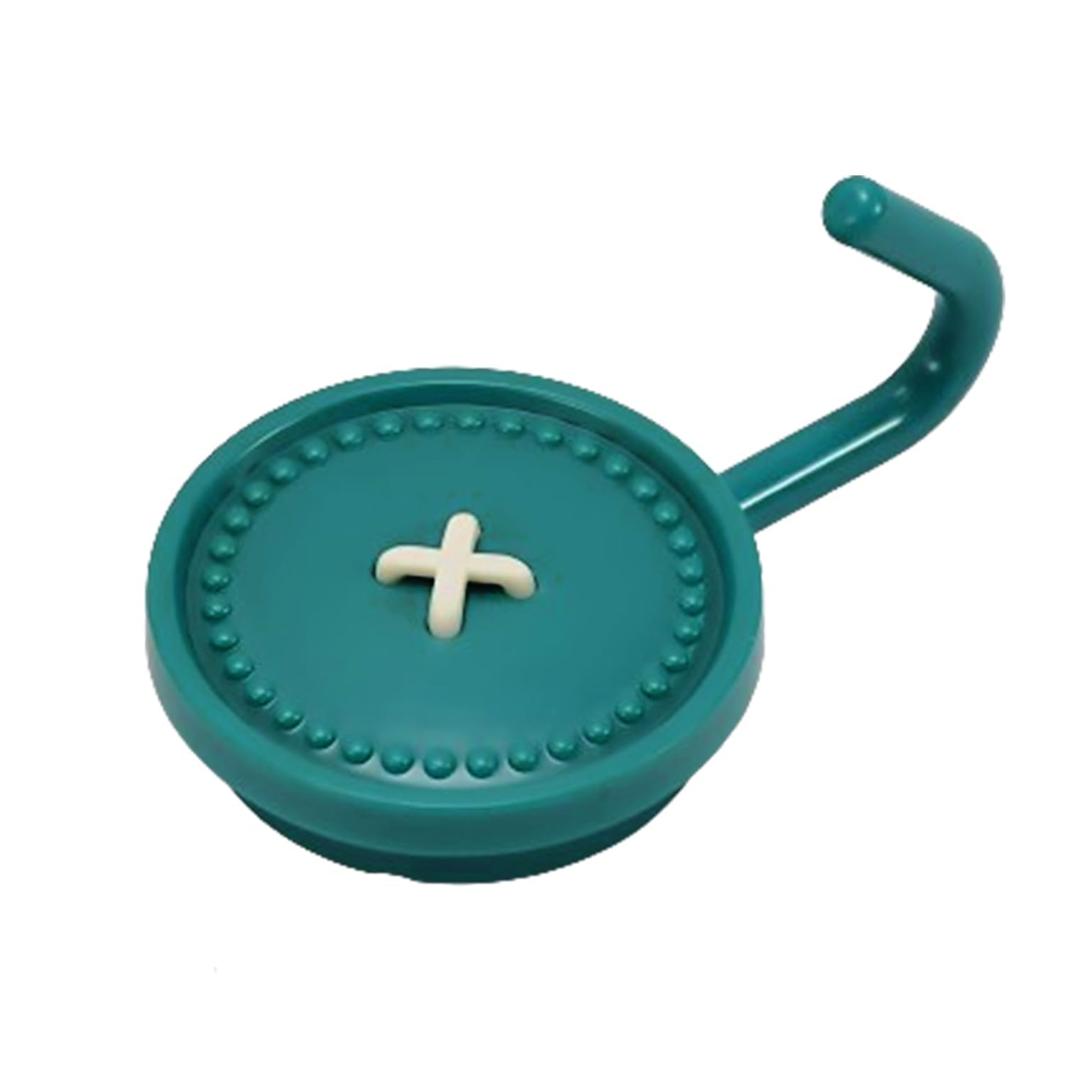 WellSure Wall Hooks for Hanging Strong, Adhesive Hooks for Wall Heavy Duty, Wall hangings, Kitchen Accessories Items, Clothes Hanging - Pack of 1