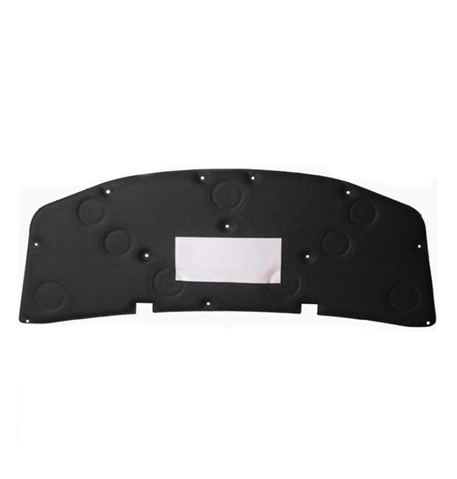 Qopuynh Balck Heat Sound Insulation Cotton 1Pcs Car Engine Hood Noise Insulation Mat Heat Pad For Benz For A Class W177 A200 A180 2019 2020 2021