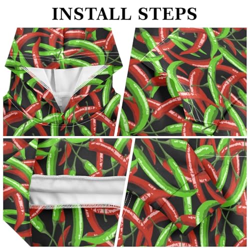 Scary Mermaid Scale Skulls Seashells Youth Hoodie Sweatshirt3