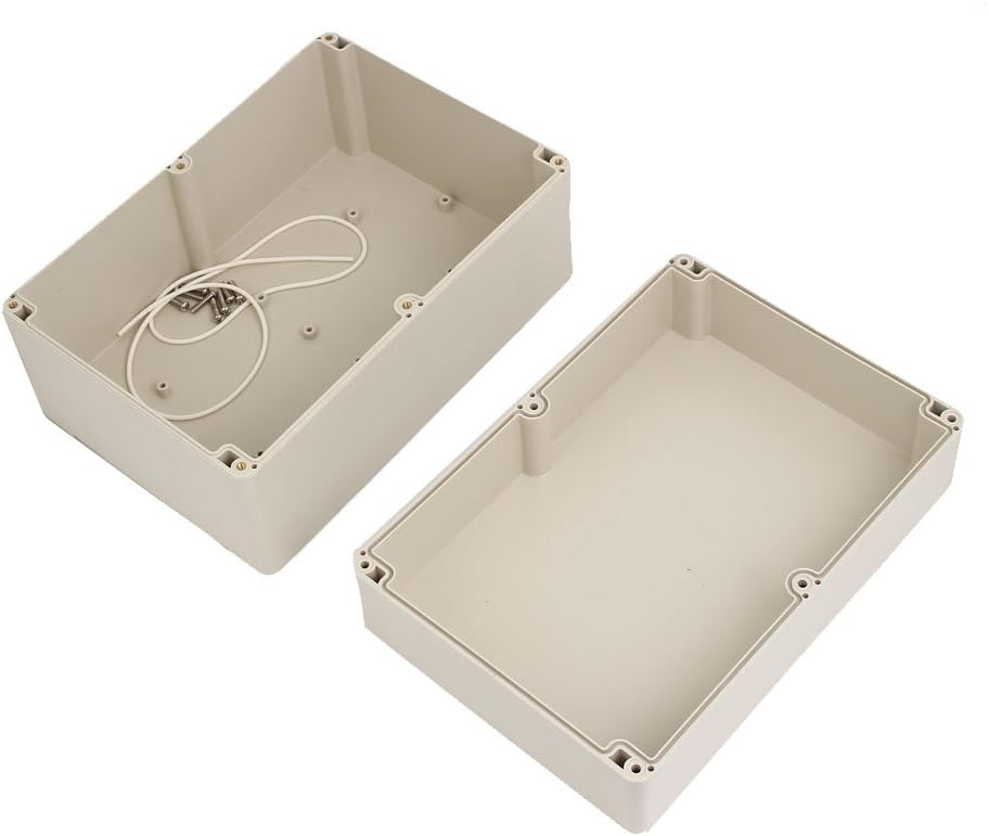 265mmx185mmx150mm ABS Package Tool Storage and Management Plastic Debris Junction Box Electric Project Enclosure Model:82as83qo85