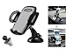 Produktbild Handyhalterung Halter Auto Lüftung Lüftungsschlitz Belüftung Universale Autohalterung Phone Halter für iPhone,Samusung,Huawei,LG und mehr (Wind Vent)