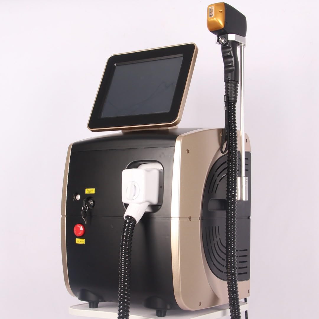 Macchina di rimozione dei peli facciali 755nm 808nm 1064nm del laser del diodo di platino del ghiaccio 3 onde della macchina di rimozione Prezzo di fabbrica