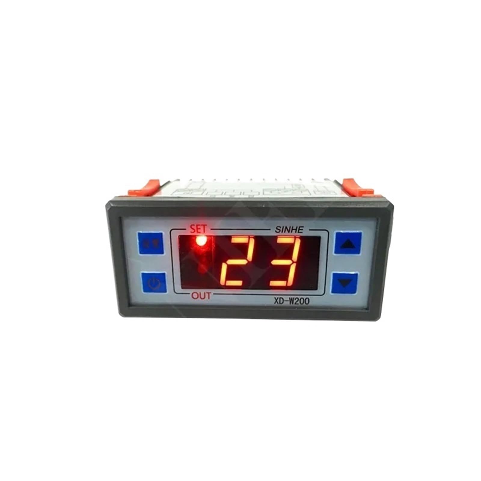 Controlador de temperatura inteligente digital Controlador de almacenamiento en frío Termostato ajustable Invernadero(XD-W200-24V)