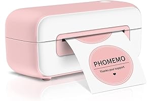 Phomemo PM-246S USB Pink Label Printer: Enhance Your Shipping and Business Efficiency