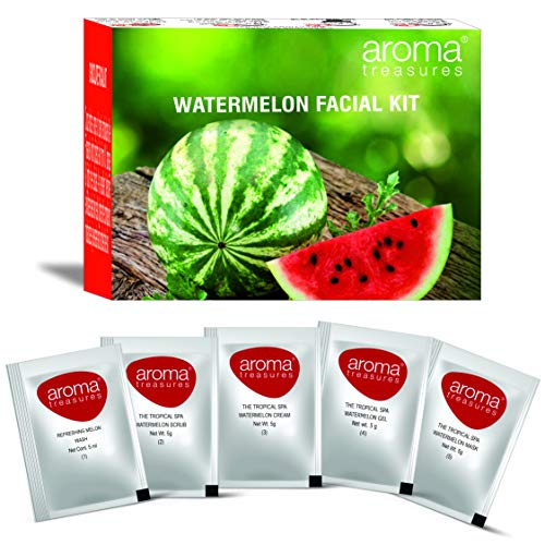 Image of Aroma treasures Watermelon Facial Kit for all skin type (One time use kit)