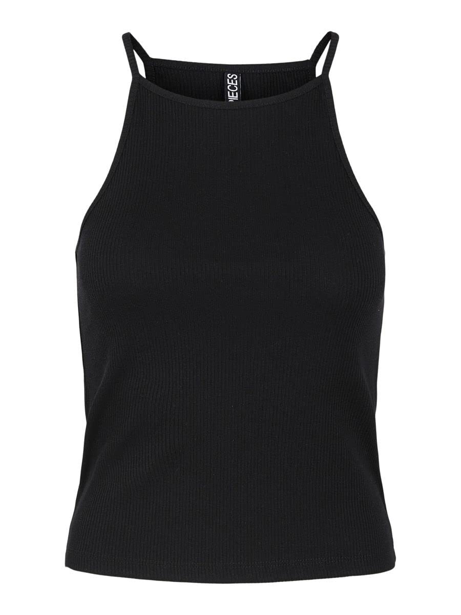 PIECES Pcostina Noos BC-Camiseta de Tirantes Mujer