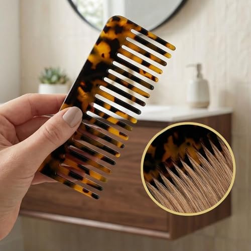 Set de 2 peines grandes para desenredar cabello miniatura 2