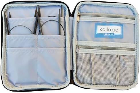 Kollage Square Circular Square Fixed Combo Pack, 11 Sizes, Soft Cables, 40"