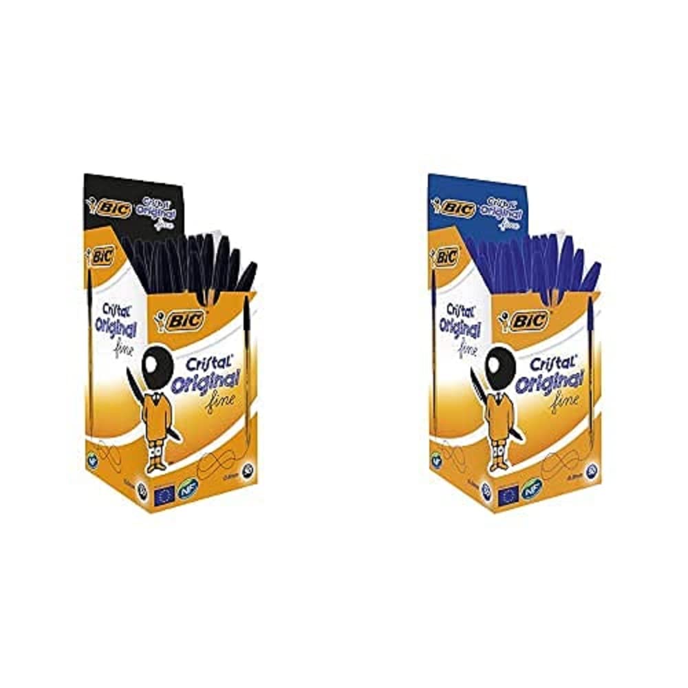 Buy BicCristal Original Ballpoint Pens, EveryDay Biro Pens with Fine