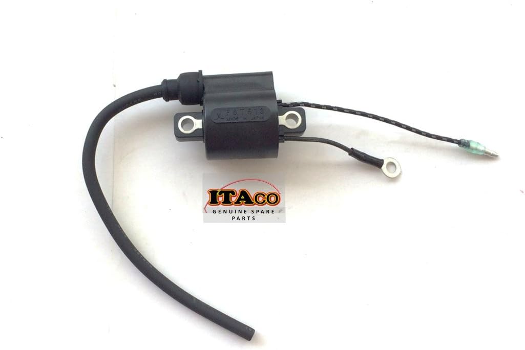 Boat Motor Original OEM Japan 6H4-85570-20 6H4-85570-21 Ignition Coil Assy For Yamaha Outboard 25-50HP 2-stroke Marine Boat Engine
