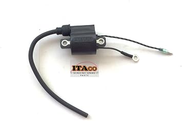 Boat Motor Original OEM Japan 6H4-85570-20 6H4-85570-21 Ignition Coil Assy For Yamaha Outboard 25-50HP 2-stroke Marine Boat Engine