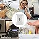 S/CONN maximum connectivity Telefondose TAE U - 1x6 - Anschlussdose - Universal für F+N - Aufputz AP - 1x Telefon oder 1x Nebenstelle Fax AB Modem NTBA DSL-Splitter - beige