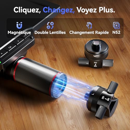 Microscope numérique 3D TOMLOV TM3K-3D contre la fatigue visuelle lors des soudures