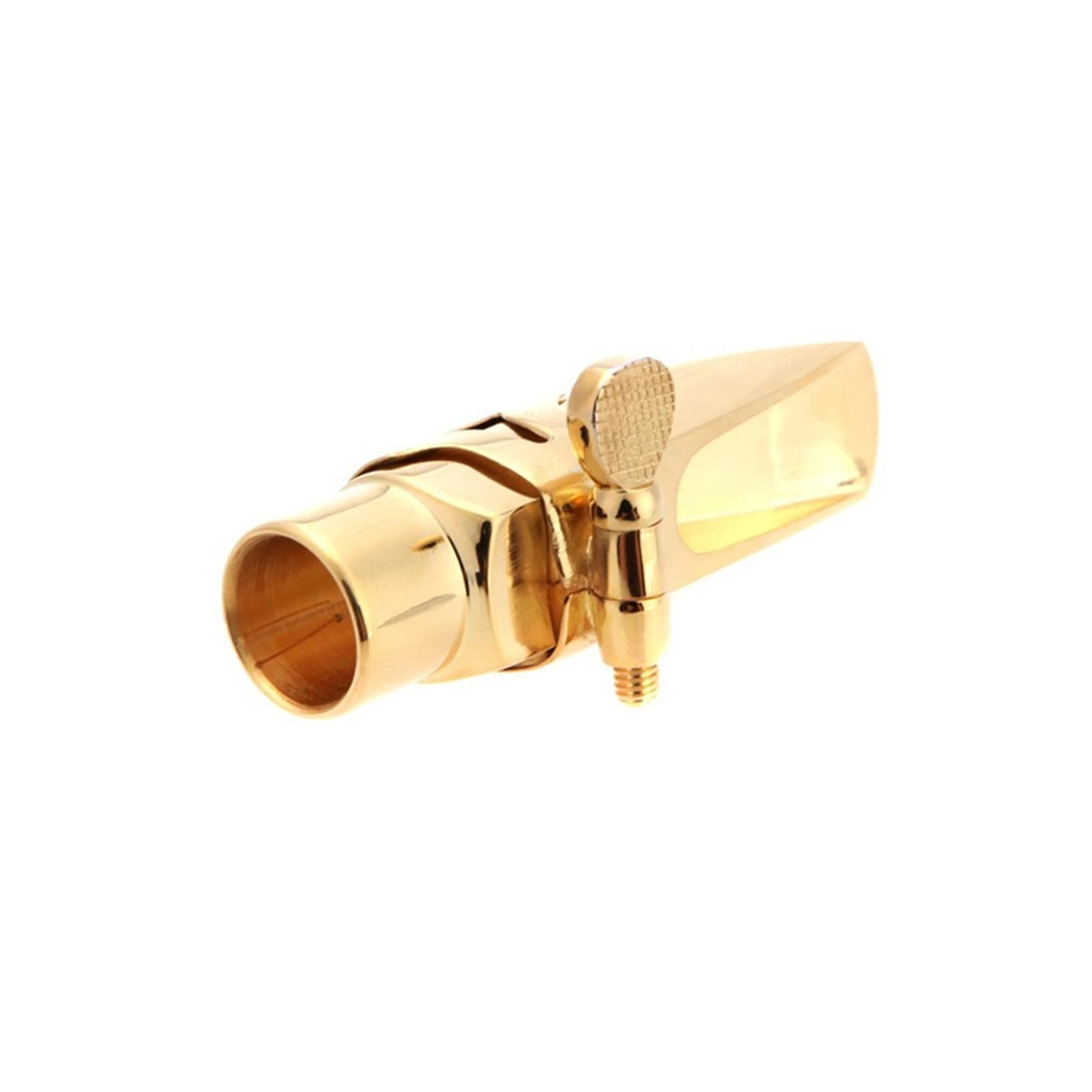 BOLZAN WZUNHUANG Jazz-Sopran-Saxophon 5c-Metall-Mundstück + Pads Kissen + Kappeschnalle mit Goldplattierung