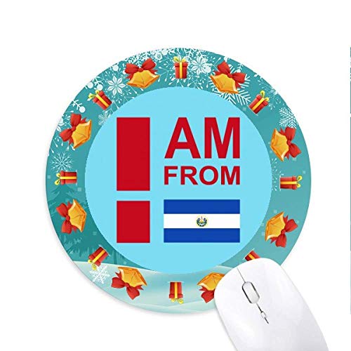 je suis d'el salvador tapis de souris souris ronds cadeaux de noël