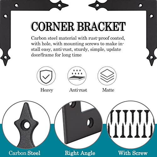 Foxwake Barn Door Decorative Corner Bracket thumb #3