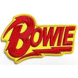David Bowie Patch Diamond Dogs 3D Logo Official Size One Size